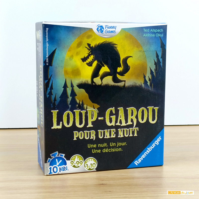 Acheter Loup Garou pour Une Nuit - Occasion - l'Atelier du Jouet