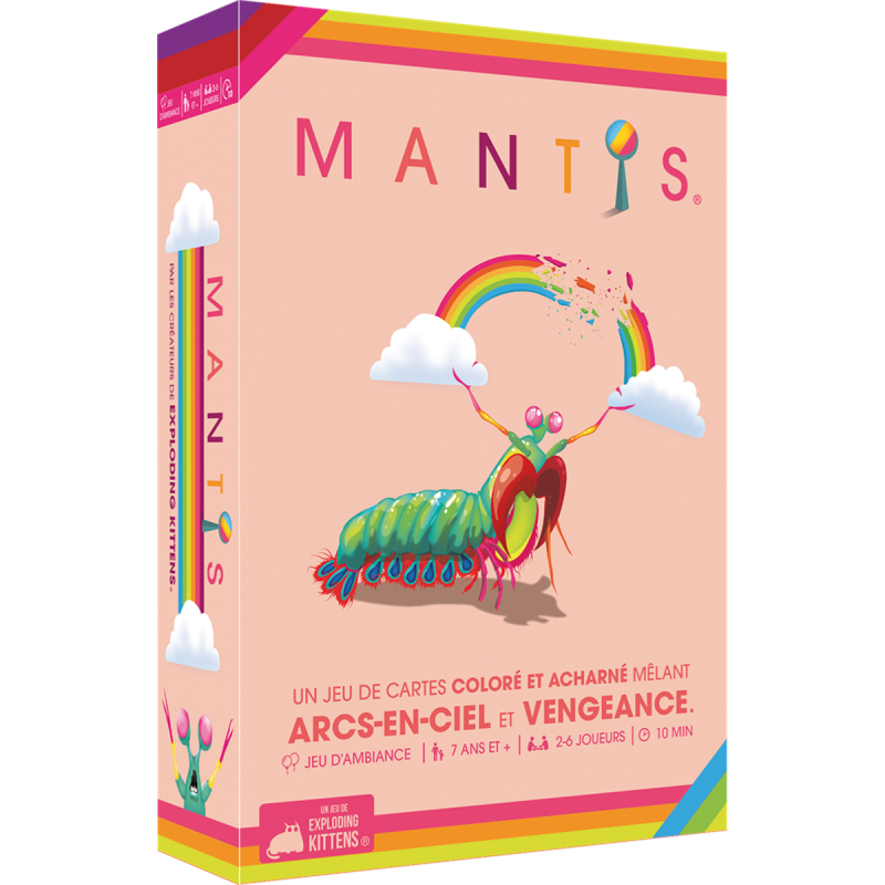 Acheter Mantis - Jeu de Cartes - Exploding Kittens - Asmodée