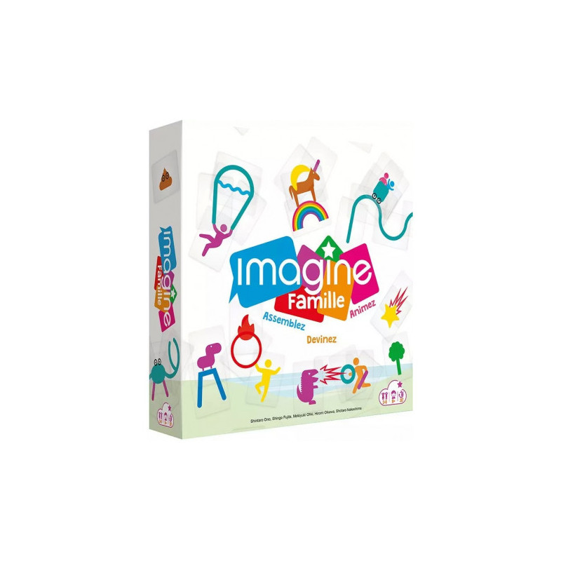 Acheter Imagine Famille Occasion - Jeux de Société - L'Atelier du Jouet