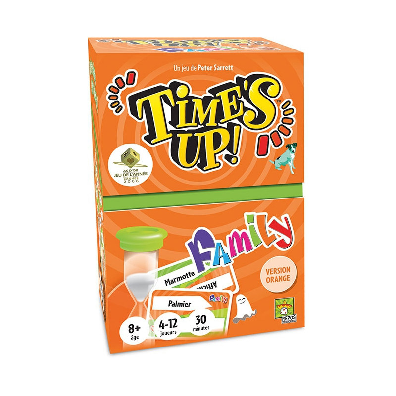 Acheter Time's Up Family (Orange) - Jeu de Société - L'Atelier du Jouet