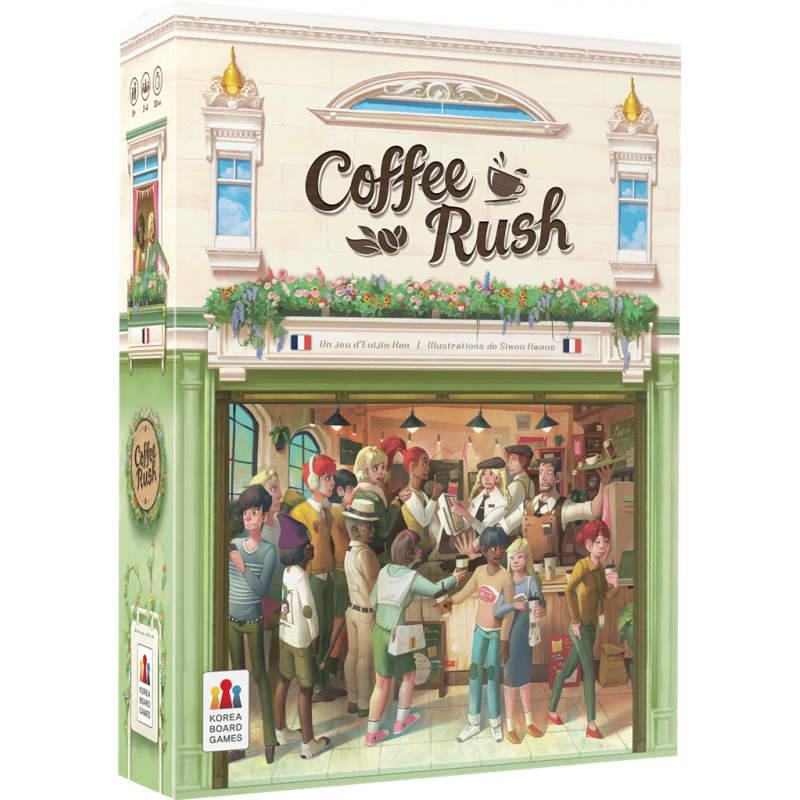 Acheter Coffee Rush - Jeu de Société - Korea Boargame - L'Atelier du Jouet