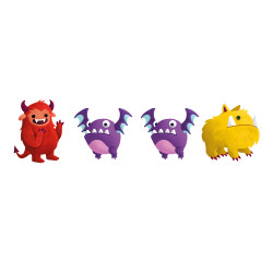Acheter Monstres Sous le Lit - Occasion - Smart Games - L'Atelier du Jouet