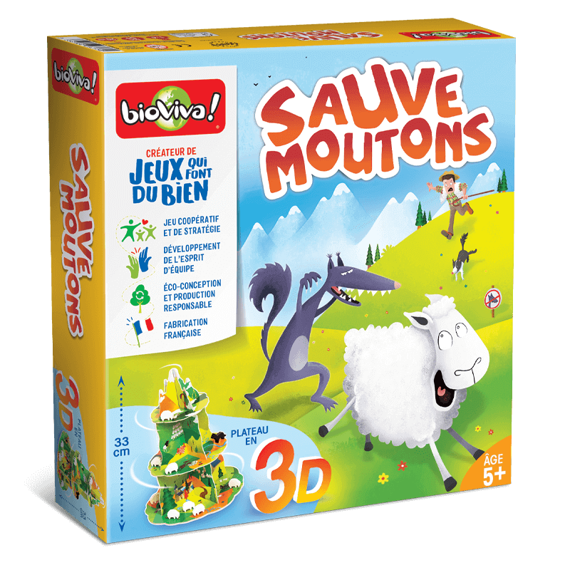 Acheter Sauve Moutons Occasion - Jeux de Société Bioviva - L'Atelier du Jouet