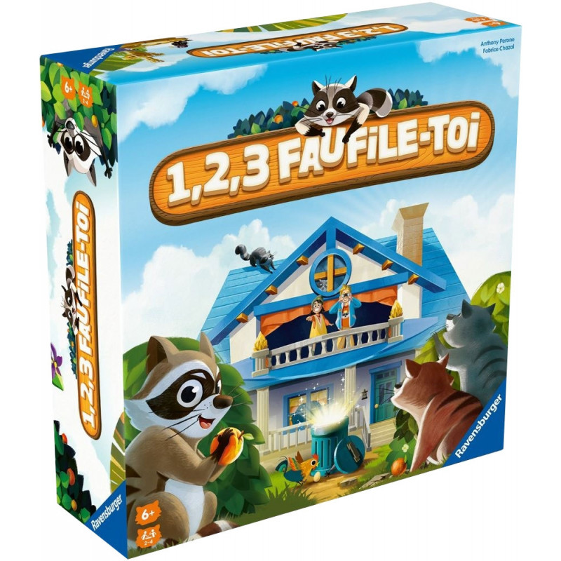 Acheter 1,2,3 Faufille-toi - Jeux de Société - Ravensburger - L'Atelier du Jouet