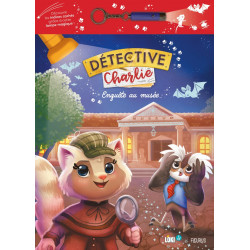 Acheter Livre Détective Charlie : Enquête au Musée (Lampe magique) - L'Atelier du Jouet