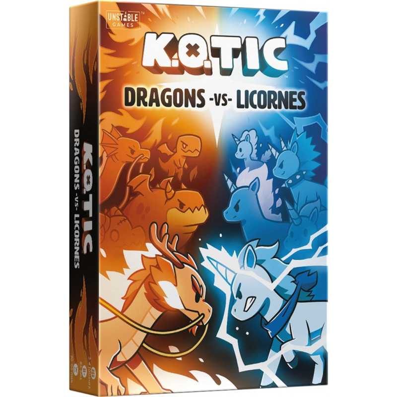 Acheter K.O.Tic : Dragons vs Licornes - Jeux de Société - L'Atelier du Jouet