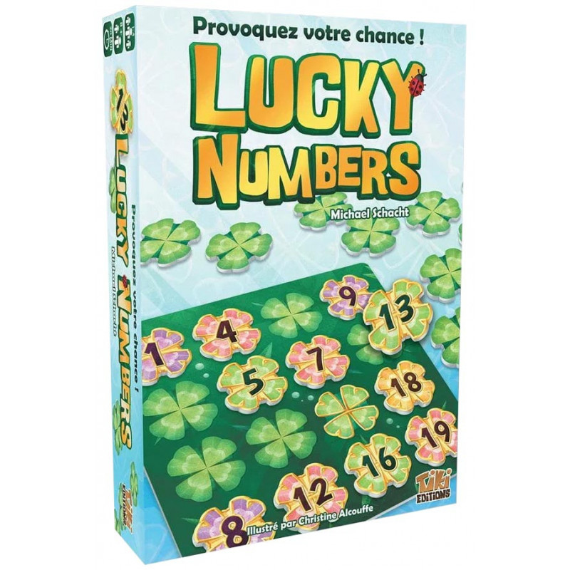 Acheter Lucky Numbers - Jeu de Société - Tiki Editions