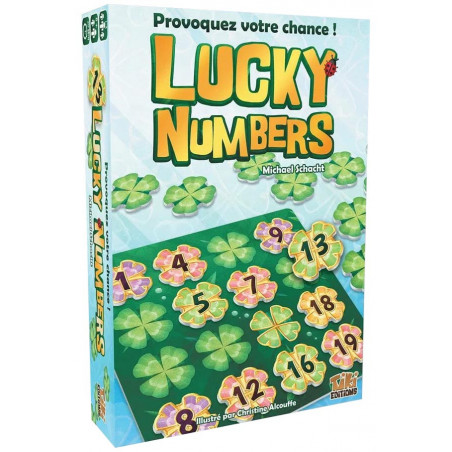Acheter Lucky Numbers - Jeu de Société - Tiki Editions