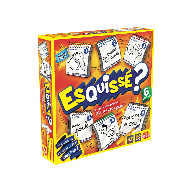 Acheter Esquissé 6 Joueurs - Jeu de Société - Goliath