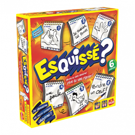 Acheter Esquissé 6 Joueurs - Jeu de Société - Goliath