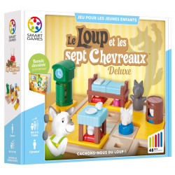 Acheter Le Loup et les 7 Chevreaux - Smart Games | Jeu de Logique 3 ans