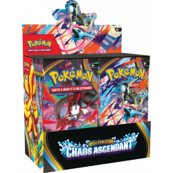 Acheter Pokémon ME04 Chaos Ascendant - Display 36 boosters Français