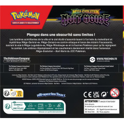 Acheter Pokémon ME05 Nuit Noire - Display 36 boosters Français