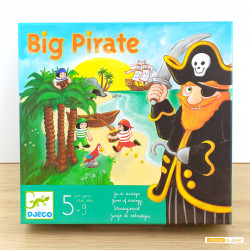 Acheter Big Pirate Occasion - Jeu de Société Djeco - L'Atelier du Jouet
